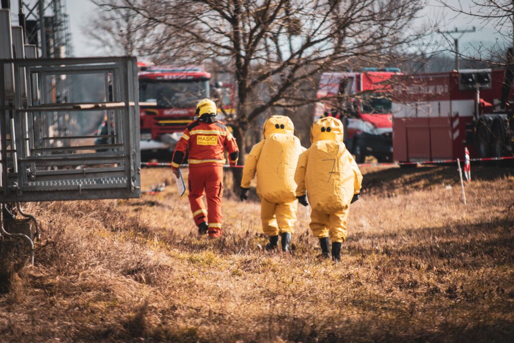 Práce na likvidaci následků pokračují. Foto: Hasiči Olomouc