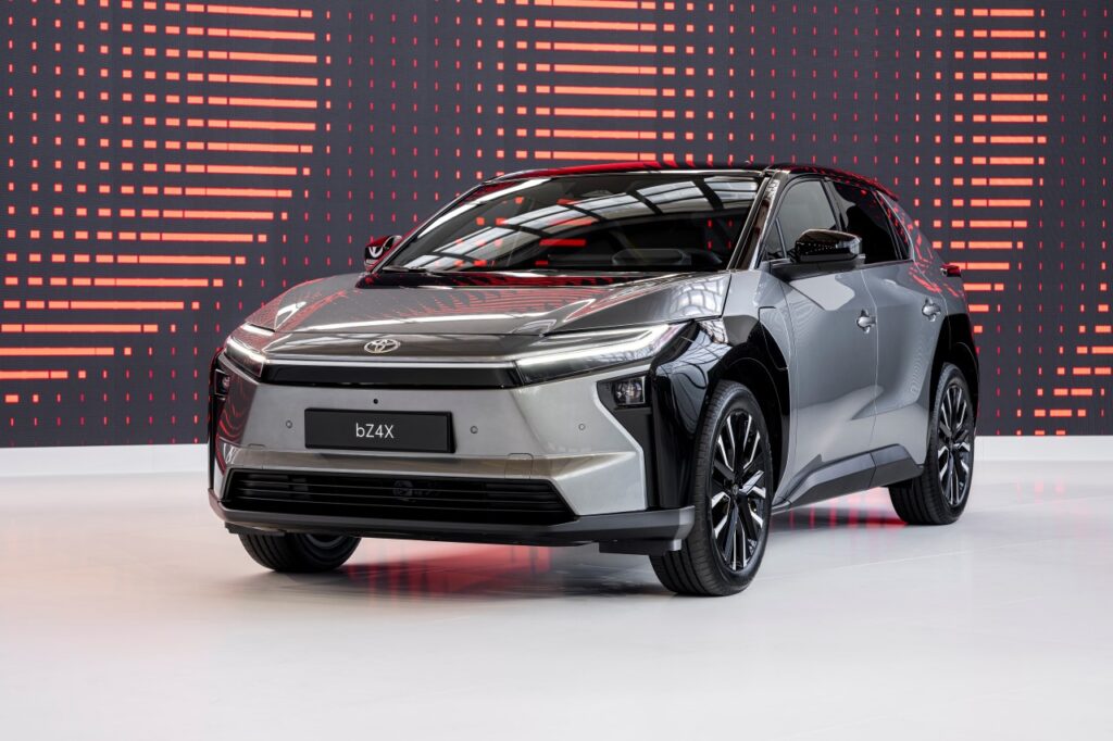 Čistě elektrické SUV Toyota bZ4X. Foto: Toyota