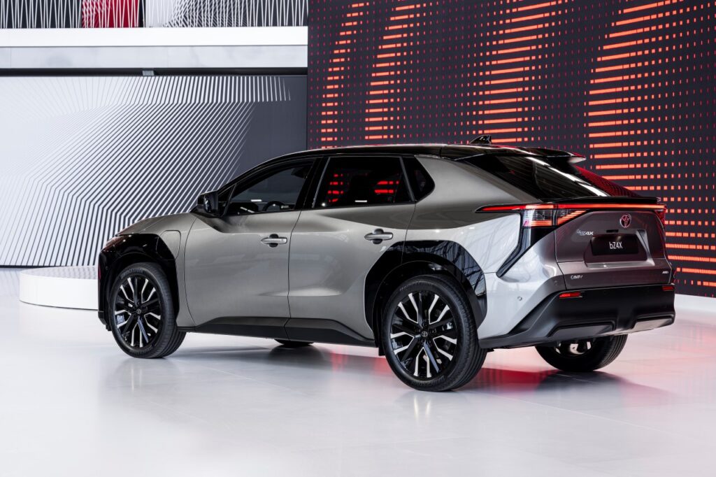 Čistě elektrické SUV Toyota bZ4X. Foto: Toyota