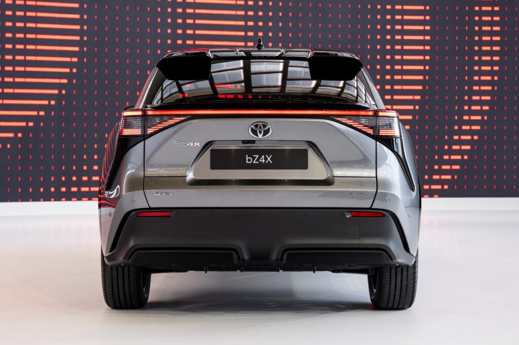 Čistě elektrické SUV Toyota bZ4X. Foto: Toyota