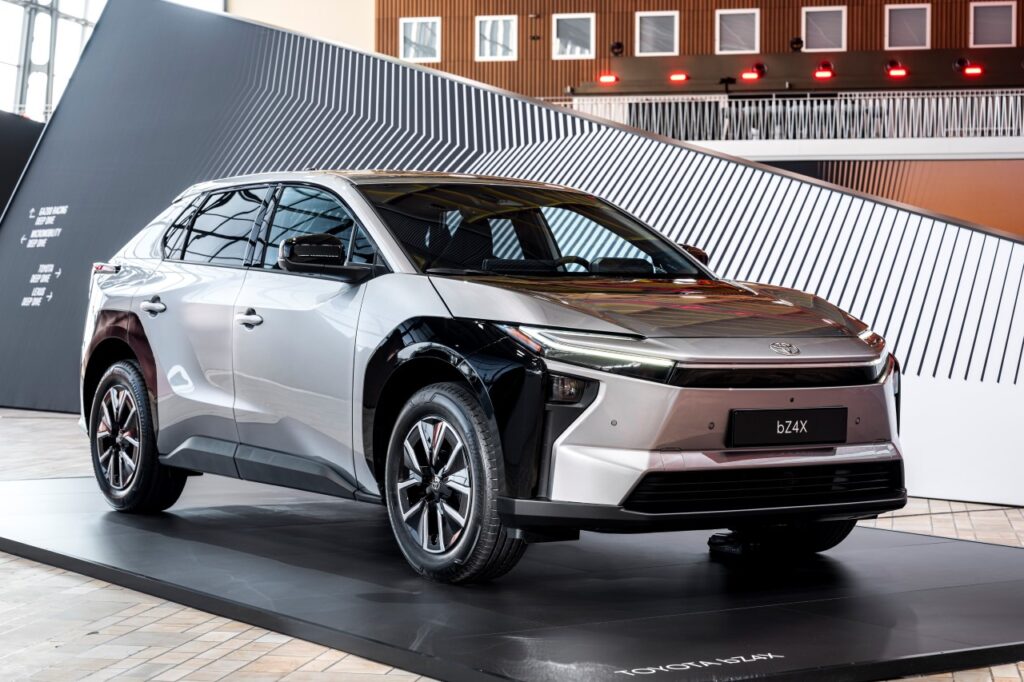 Čistě elektrické SUV Toyota bZ4X. Foto: Toyota