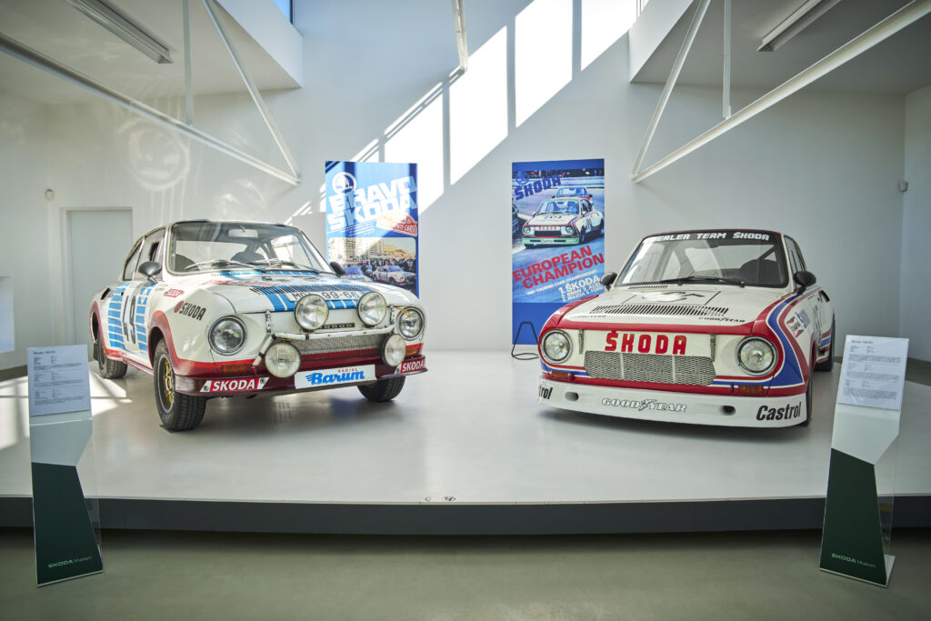 Škoda slaví 50 let vozu 130 RS. Foto: Škoda Auto