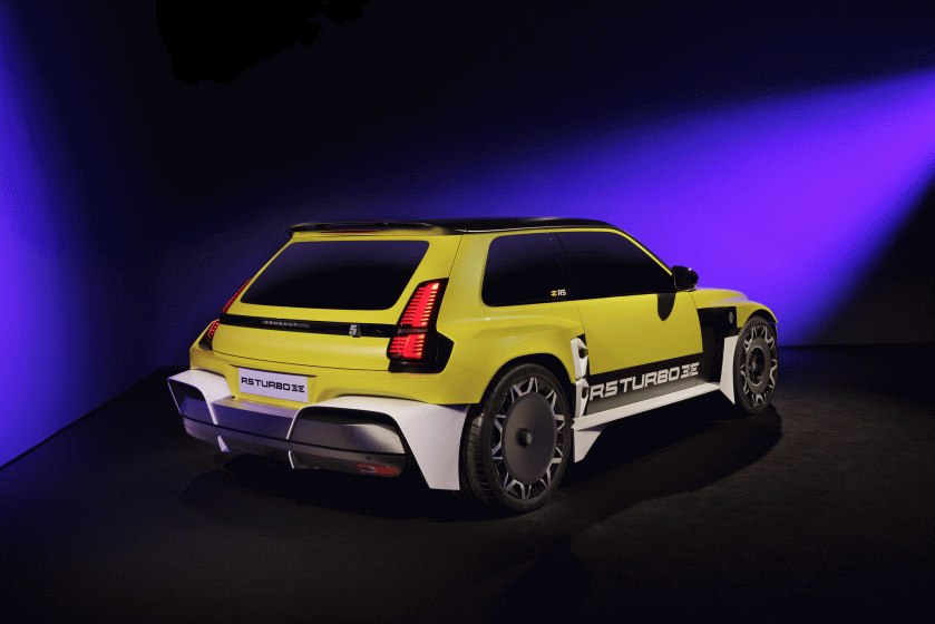 Renault 5 Turbo 3E. Foto: Groupe RENAULT