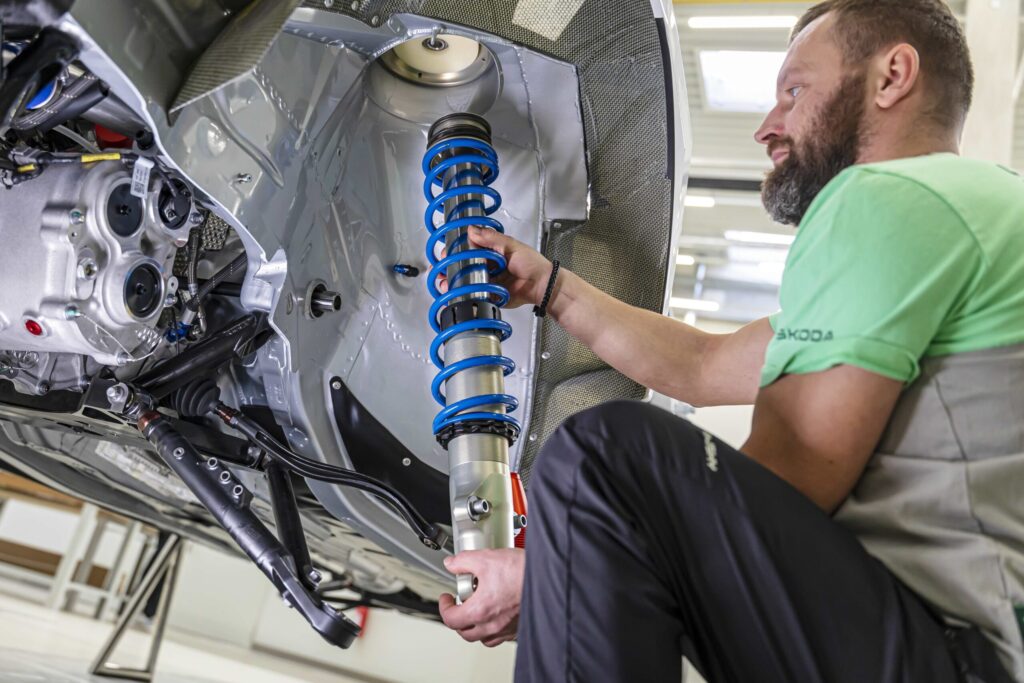 Škoda Fabia RS Rally2: Nový "Packet 25" zvyšuje výkon a komfort. Foto: 3koda Motorsport