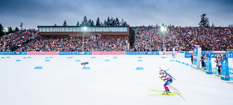Biatlonový Světový pohár se vrací do Nového Města. Zdroj: biathlonnmnm.cz